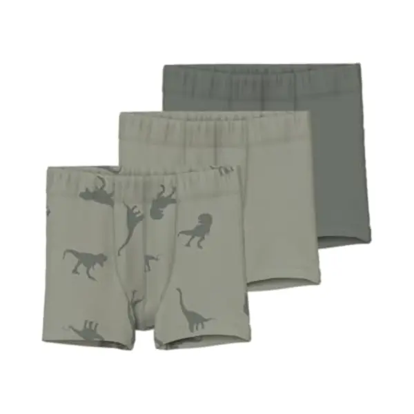 Name It Jungen Nmmtights 3p Agave Green Dino Noos Boxershorts, Agave Green, 86 Eu thumbnail