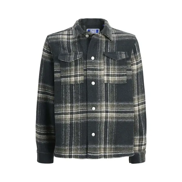 Jack & Jones Jorvesterbro Check Overshirt Ls Jnr Jongens Overhemd - Maat 140 thumbnail