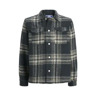 Jack & Jones Jorvesterbro Check Overshirt Ls Jnr Jongens Overhemd - Maat 164