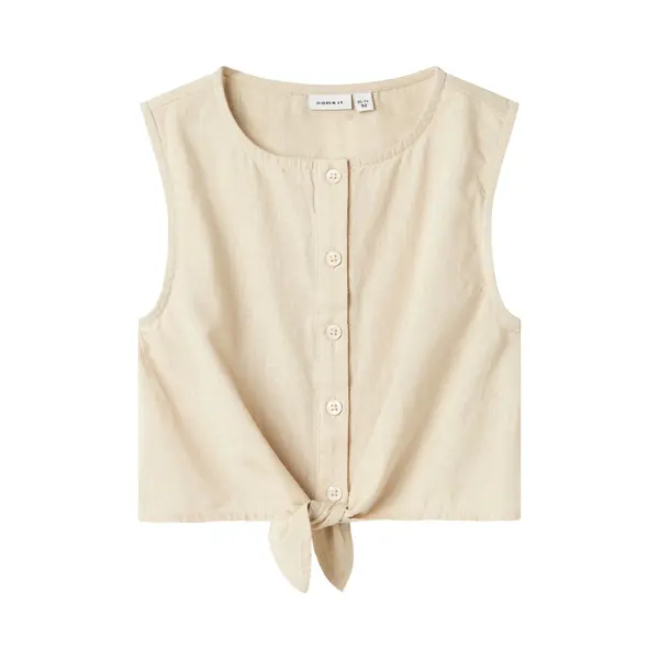 Name It - Nmffalinnen Sl Top - Meisjes - Blouses - Maat 92 thumbnail