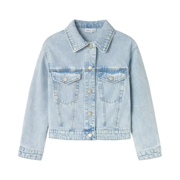 Name It Jeansjacke Nkfmila Dnm Jacket 8510-Za Noos In Leicht Verkürzter, Klassischer Form thumbnail