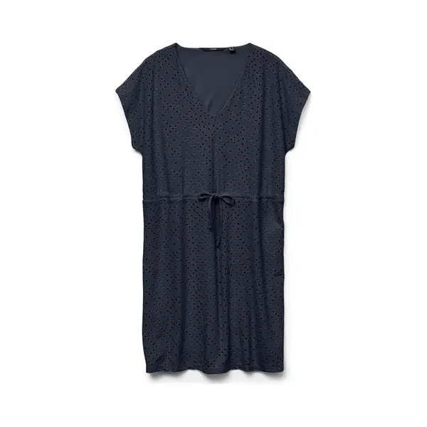 Vero Moda Damen Vmtassa Ss Short Dress Jrs Noos, Navy Blazer, Medium thumbnail