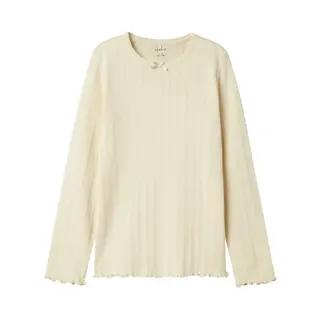 Name It - Nkfnolea Ls Slim Top Pb - Meisjes - Blouses