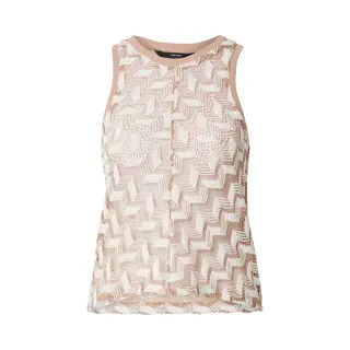 Vero Moda Vmtikka Sl Crochet Top Jrs Ga