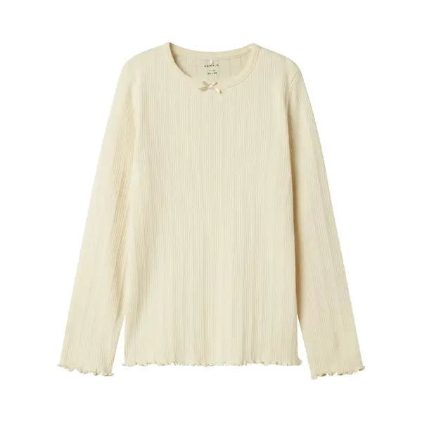 Name It - Nkfnolea Ls Slim Top Pb - Meisjes - Blouses thumbnail