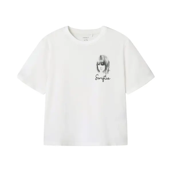 Name It - Nkffern Cicons Ss Nreg Top Sky - Meisjes - T-shirts thumbnail