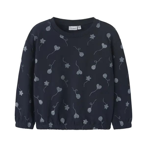 Name It Mini Meisjes Trui Viluba Blue Regular Fit thumbnail
