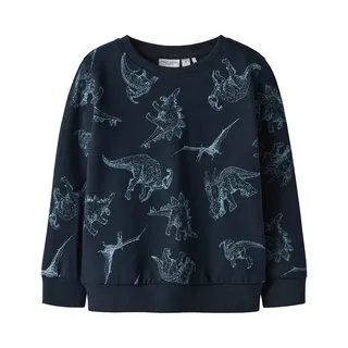 Name It Sweatshirt 'NMMVaron' Saffier / Lichtblauw