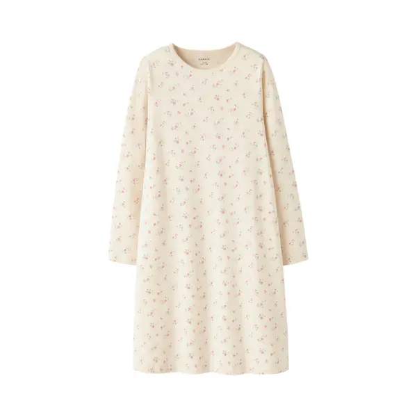 Name It Mädchen Nkfnightgown Flower Noos, Turtledove, 110-116 Eu thumbnail