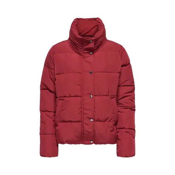 Only Damen Onlnewcool Puffer Jacket Otw Noos, Karanda Red, L thumbnail