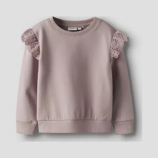 Name It Mini Meisjes Trui Luisi Purple Regular Fit thumbnail