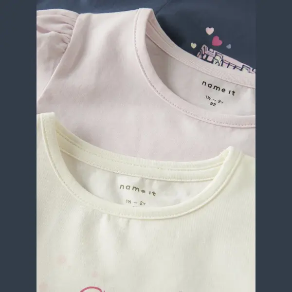 Name It - Nmfollia 3P Ls Top Pb - Meisjes - Blouses thumbnail