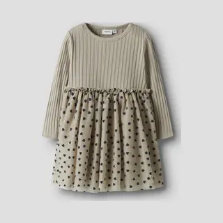 Name It - Nmfnea Ls Tulle Dress - Meisjes - Jurken