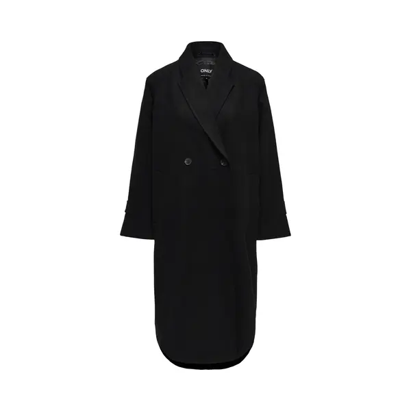 Only Onlmaisy Oversized Wool Coat Otw Coat Black thumbnail