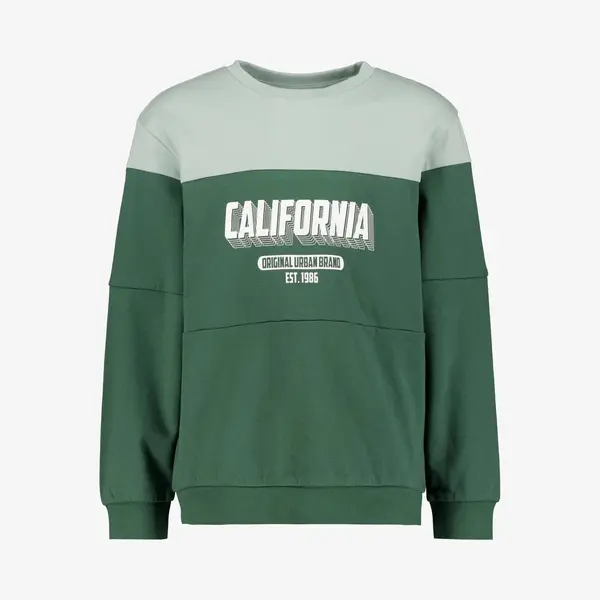 Name It Reg Jongens Sweater Groen - Maat 146 thumbnail