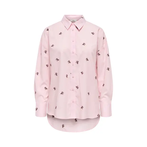 Jdy Blouse 'Jdynelly' Bruin / Purper thumbnail