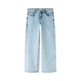 Name It Stretch-Jeans Nkfrose Wide Emb Jeans 2010-Fr