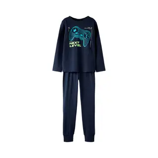 Name It - Nkmnightset Ls Gamer - Jongens - Pyjamaset