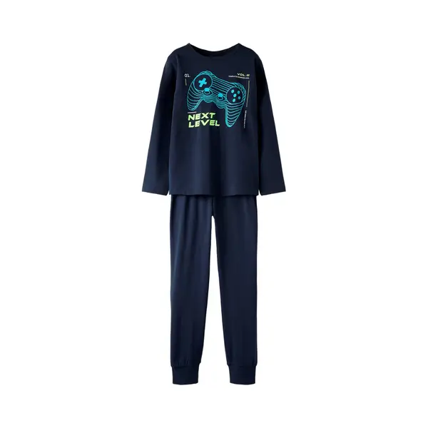 Name It - Nkmnightset Ls Gamer - Jongens - Pyjamaset thumbnail