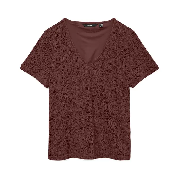 Vero Moda - Vmmaya Ss V Neck Top Jrs - Dames - Blouses thumbnail