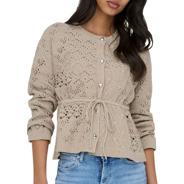 Only Elke Life Knit Cardigan Vest Dames - Maat S thumbnail
