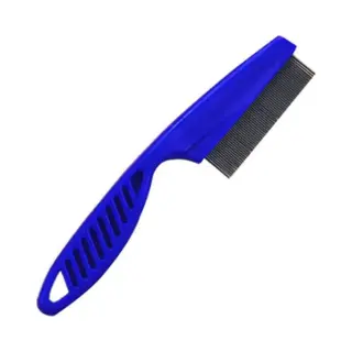 Vlooienkam Hond/Kat Blauw