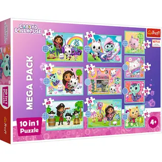 Trefl Gabby's Dollhouse In Gabby's world Legpuzzel 48 stuk(s) Stripfiguren