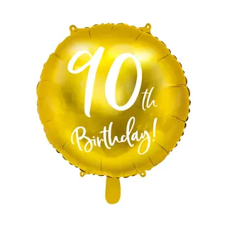 PartyDeco 90th Birthday Speelgoed ballon