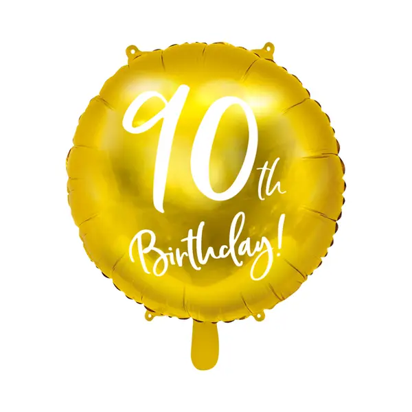 PartyDeco 90th Birthday Speelgoed ballon thumbnail