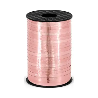 Sierlint Kunststof - Rose Goud - 5 Mm X 225 Meter - Cadeaulint & Hobbylint - Hobby/knutselen - Inpakken