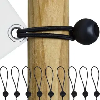 Gardlov Tentspanners Met Bal - Spanelastiek Voor Zeildoek - 10 Stuks 3016