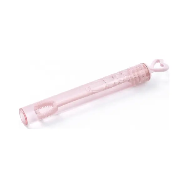 PartyDeco Bellenblaas Roze - Bruiloft Uitdeel Flesjes Met Hartje - 48 Stuks thumbnail