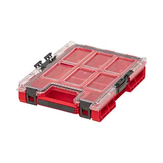 Qbrick System Werkzeugkoffer Werkzeugkasten Leer Werkzeugkiste One Organizer M 2.0 Red Ultra Hd Rot 275 X 375 X 95 Mm