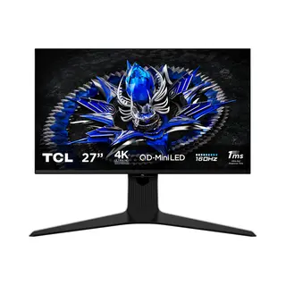 Tcl R83 27R83U Computerbildschirm 68,6 cm (27") 3840 x 2160 Pixel 4K Ultra Hd Qled Schwarz, Weiß
