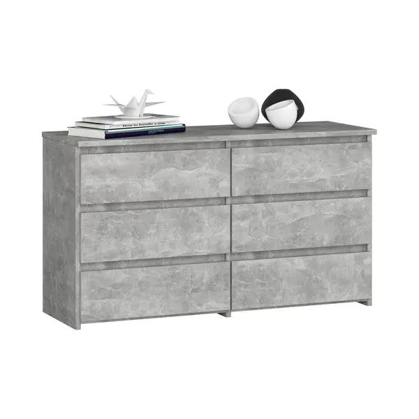 Ladekast CL100 Met 6 Lades / Akord Furniture Factory / Beton Grijs / 100 X 57 X 35 Cm thumbnail