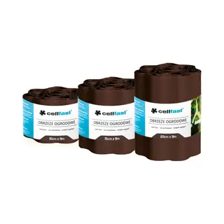Cellfast Garteneinfassung 15 Cm X 9 M Braun