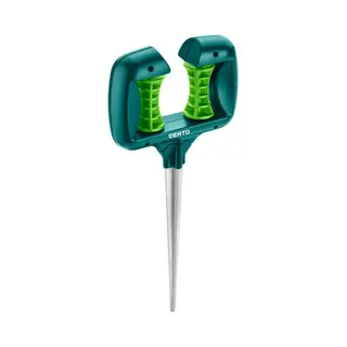 Verto 15G851 Schlauchhalter Metall, Kunststoff Grün