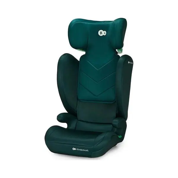 Kinderkraft I-Spark 2-in-1 Autostoel – 100-150 Cm – R129 I-Size – H-Guard & Sps – Groen thumbnail