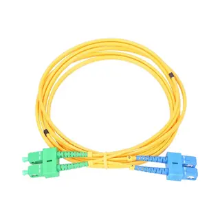 Extralink Patchkabel Sc/Upc-Sc/Apc Pvc, Einzelmodus, Duplex, G652D, 3 mm, 1 m