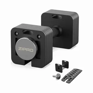 Zipro Square – Verstelbare Halters – Met Draaimechanisme – Belasting Van 2 Tot 16 Kg – Set Halters Voor Thuisgebruik – Antisliphandgreep –