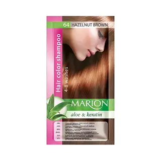 Marion Shampoo In Zakje, Semi-duurzame Kleur, Houdbaarheid 4 Tot 8 Wasbeurten, Met Aloë En Keratine