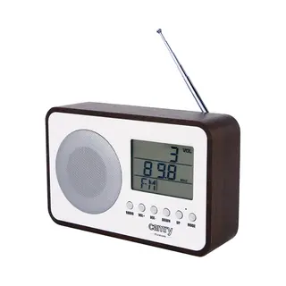 Camry Premium Cr 1153 radio Draagbaar Digitaal Bruin, Grijs, Wit