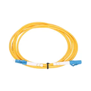 Extralink Patchcord Lc/Upc-Lc/Upc Einzelmodus, Einfach, G652D, 3mm, 5m