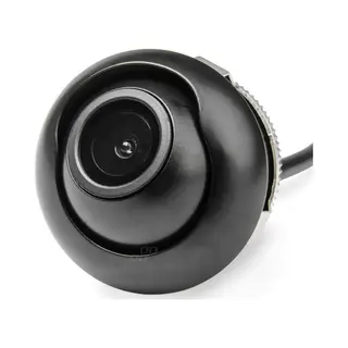 AMiO 03536 Rückfahrkamera Hinten, Aktivierung über Rückwärtsgang, 12V, Schwarz, 120°, Mit Kabelsatz, Lmagem Cmos
