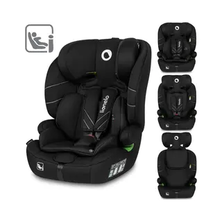 Lionelo Levi Adjustable Car Seat For 9-36kg Transforms With Your Child From Infant To 12 Years, Multi-Level Headrest & Insert Options, Enhanced Side