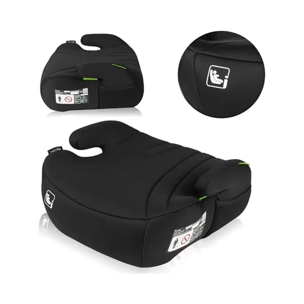 Lionelo Booster Car Seat Luuk I-Size For Kids 22-36kg/125-150cm With Latest I-Size Standard & Universal Fit With Seat Belt, Child Safety With thumbnail