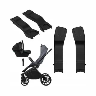 Lionelo Mika Plus Car Seat Adapters Autostoel Adapters - Universele Klikbevestiging - Eenvoudige Montage - Compatibel Met De Meeste Zitjes