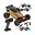 Blauw, Offroad & LED, Oranje