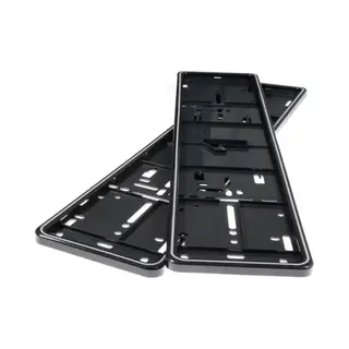 Alti Giri Mono Premium Kentekenplaathouders - Grijze Stijl - 2 Stuks