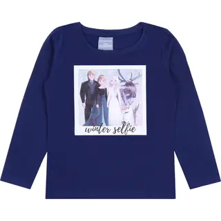 sarcia.eu Donkerblauwe Meisjesblouse Frozen 2 Disney 110 Cm